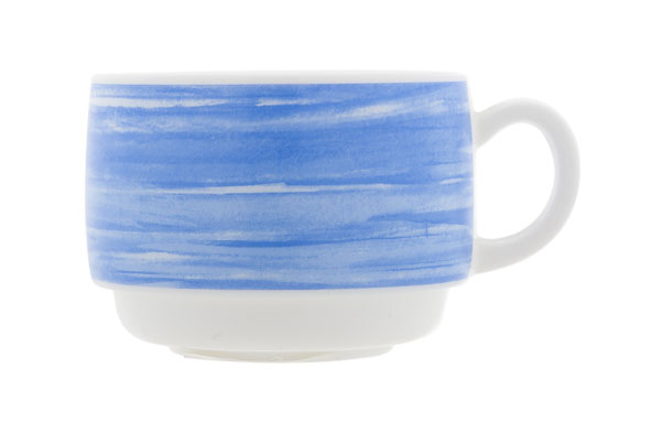 Arcoroc Brush blau Tasse 19cl